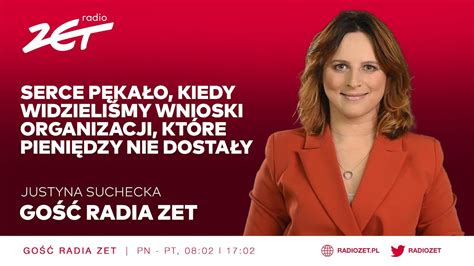 Gość Radia ZET Justyna Suchecka YouTube