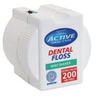 ACTIVE EXPANDING FLOSS nić dentystyczna miętowa z fluorem pęczniejąca