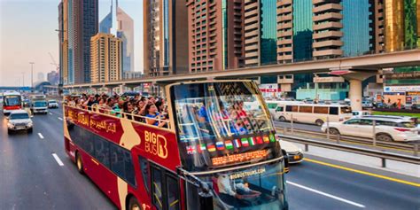 Big Bus Tour In Dubai Hop On Hop Off Bus Tickets Mala Ae