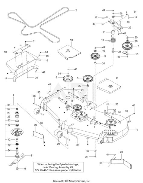 Husqvarna Cutting Deck Zero Turns 966555303 2013 08 Commercial Zero Turn Mower Partswarehouse