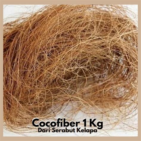 Jual Cocofiber Coco Fiber Sabut Serabut Kelapa 1kg Shopee Indonesia