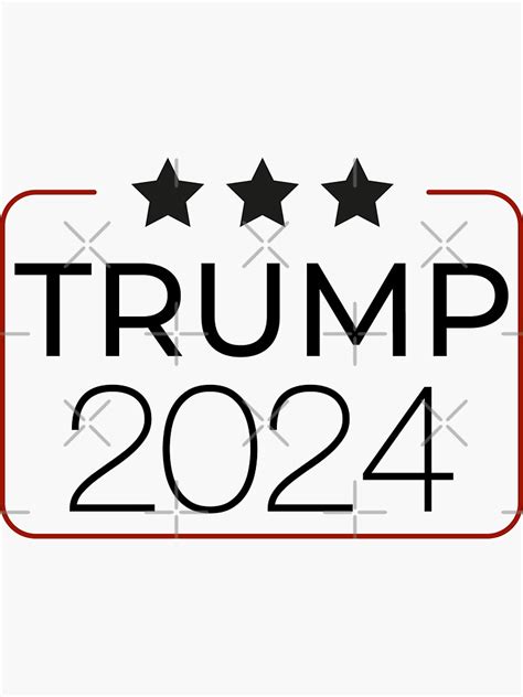 Trump 2024 Sticker For Sale By Abdelhak9002 Redbubble