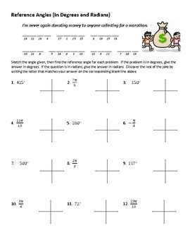 Trigonometry Finding Angles Coterminal Angles Reference Angles