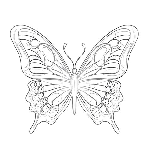 Butterfly Coloring Pages Coloring Pages Mimi Panda