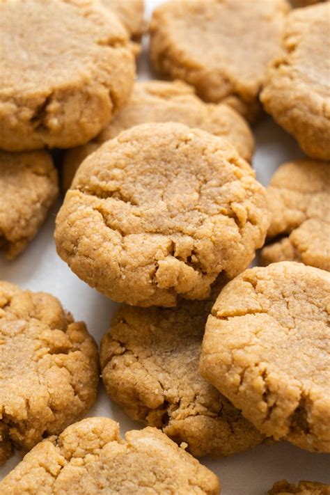 No Flour Peanut Butter Cookies With 4 Ingredients Brooklyn Farm Girl