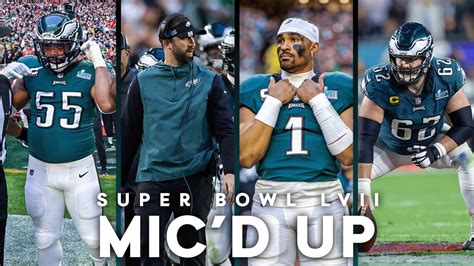 Audible: Eagles mic'd up for Super Bowl LVII