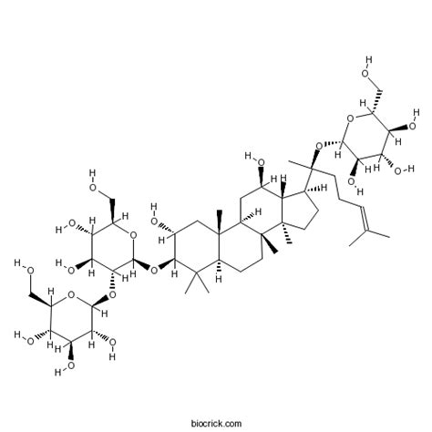 七叶胆苷 Xlvi Gypenoside Xlvi 94705 70 1 天然产物（标准品） 百奥克睿官网