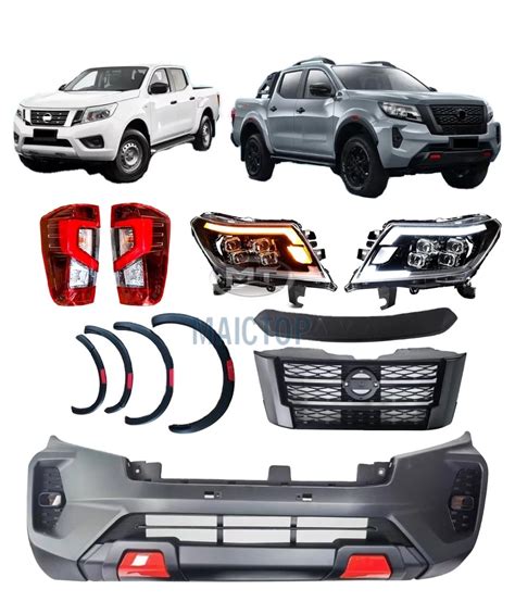 Maictop Car Front Bumper Facelift Kit Bodykit For Navara Np300 2016