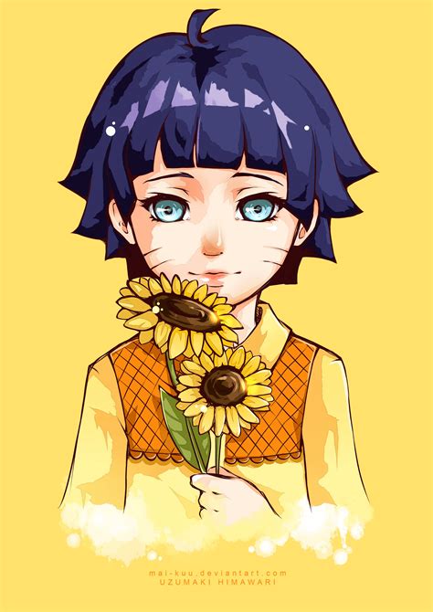 hima - Himawari Uzumaki Fan Art (41826981) - Fanpop