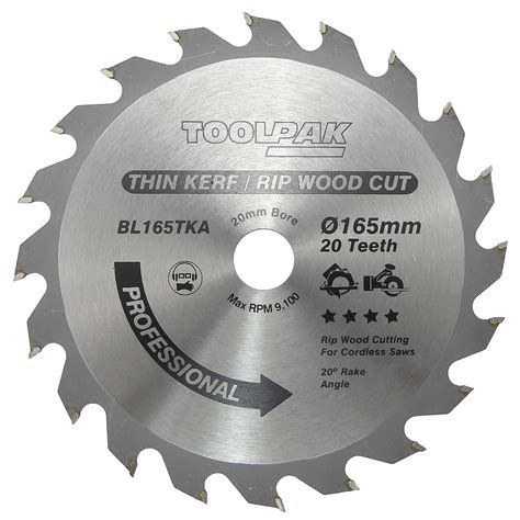 Mm X Mm X T Thin Kerf Cordless Tct Saw Blade