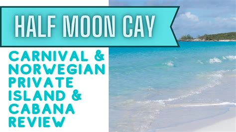 Is Half Moon Cay Worth Visiting Half Moon Cay Private Cabana