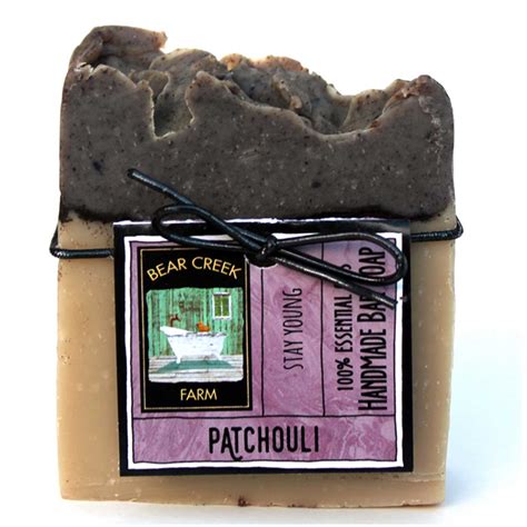 Patchouli Bar Soap Bear Creek Farm