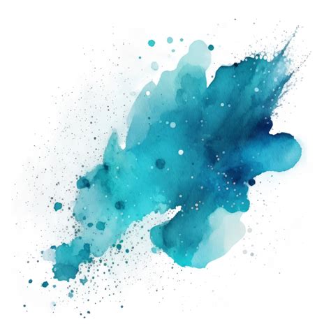 Blue Paint Splash Cutout 23438427 Png