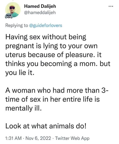 Having Sex Without Being Pregnant I Wonder What His Opinions Are On