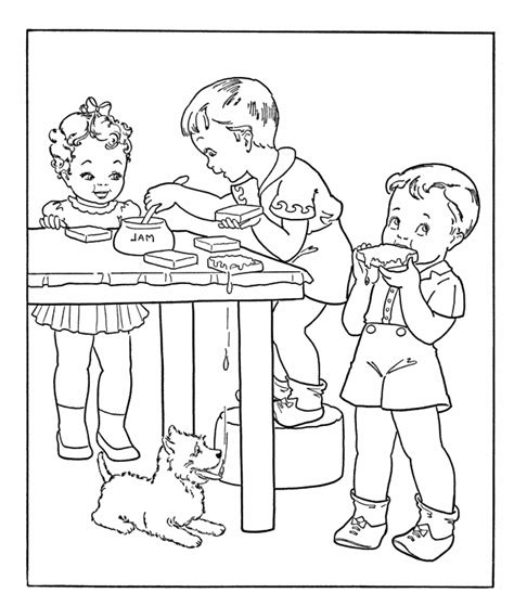 25 Peanut Butter Coloring Page Mhorrenkacilee