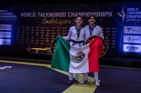 México Hace Historia Y Se Proclama Campeón Del Mundial De Taekwondo Guadalajara 2022 Comisión