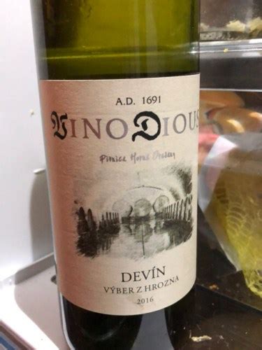 Vino Dious Devín Výber z Hrozna Vivino France