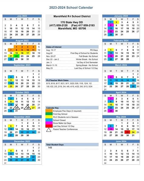 School Calendar 2024 2025 Springfield Mo - Amber Bettina