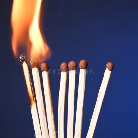 Burning Match Stock Photo Image Of Image Burnt Match 22237406