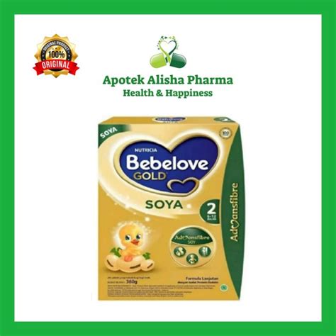 Bebelove Gold Soya 2 6 12bulan 360gr Nutricia Bebelove Gold Tahap 2