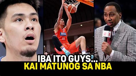 Iba Ito Guys Matunog Ngayon Ang Pangalan Ni Kai Sotto Sa Nba He