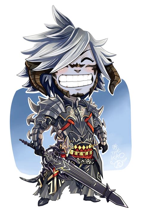 Dais Ffxiv Chibi Character By Thek40 On Deviantart