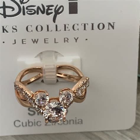 Disney Jewelry Disney Parks Collection Rose Gold Mickey Ring Poshmark