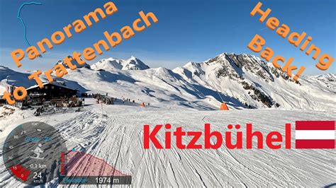 K Skiing Kitzb Hel Kitzski Panorama To Trattenbach Heading To