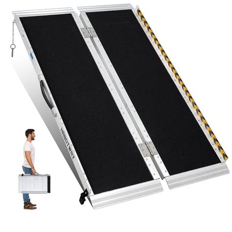 Buy Habutway Portable Wheelchair Ramp Ft Non Skid Handicap Ramp Holds