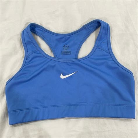 Nike Intimates And Sleepwear Nike Drifit Sports Bra Size Medium Color Blue Poshmark