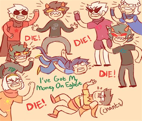 Vriska Serket Karkat Vantas Terezi Pyrope Roxy Lalonde Dirk