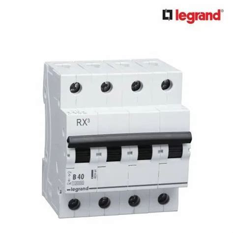 Triple Phase V Legrand A Pole Mcb Model Name Number