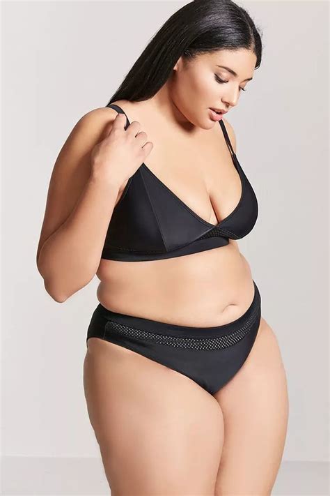 Product Name Plus Size Mesh Trim Bikini Bottoms Category Plus Size Main Price 15 9 Bikinis