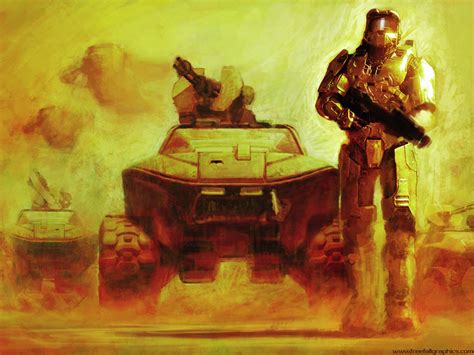 The Halo Related Art Of Mike Hill