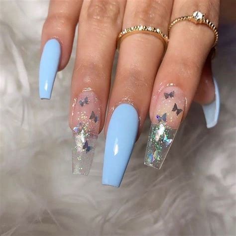 Acrylnägel Sommer 2020 Butterfly Nails sind der letzte Hit Spring