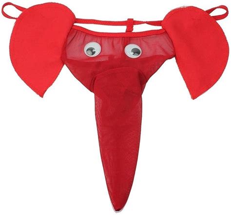 Acizi Intimo Da Uomo Sexy A Vita Bassa A Forma Di Elefante