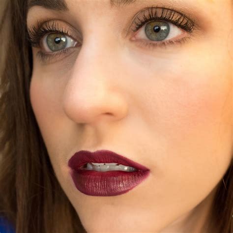 Fall Makeup Trend Dark Plum Lipstick More Fall Makeup Trend Dark