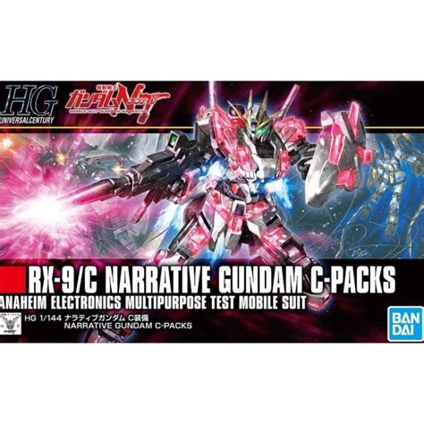 Jual Hg Narrative Gundam C Packs Model Kit Shopee Indonesia