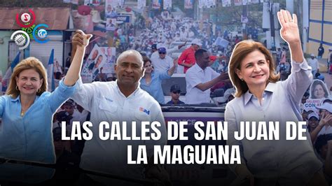 Vicepresidenta Raquel Peña encabeza caravana en San Juan de la Maguana