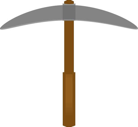 Pickaxe Clipart Transparent Image - ClipartLib