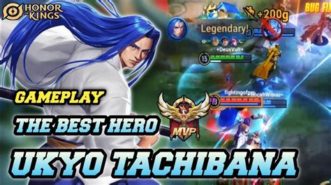 Honor Of Kings Hok Ukyo Tachibana Best Hero Jungler Assassin Insane