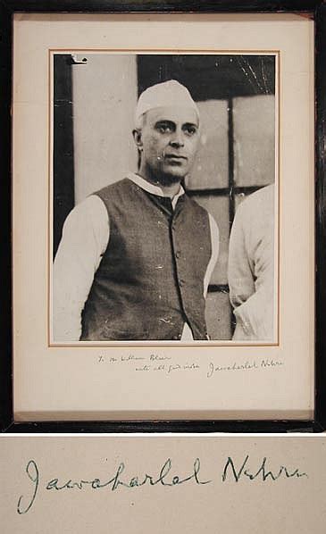 Lot - NEHRU, JAWAHARLAL