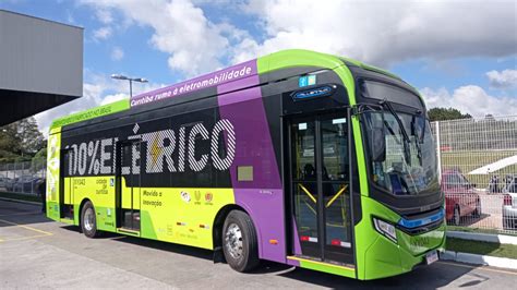 Novo Nibus El Trico Brasileiro Fabricado No Abc Come A Testes Em