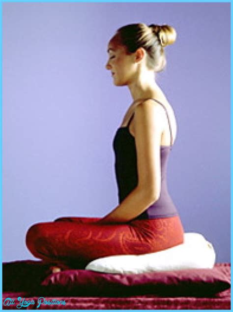 Sitting for Meditation - AllYogaPositions.com