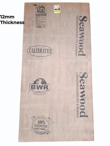 Poplar Mm Seawood Bwr Grade Plywood Board For Used For Furniture