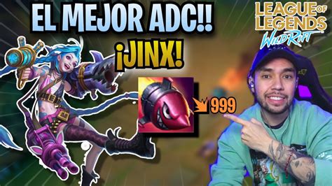 ¡el Mejor Adc De Wild Rift Jinx ¿cÓmo Jugar Jinx GuÍa De Jinx Wild