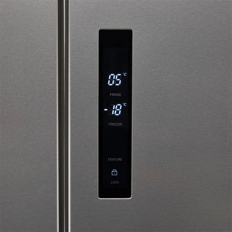 R Frig Rateur Hoover H Fridge Maxi Litres No Frost Inox