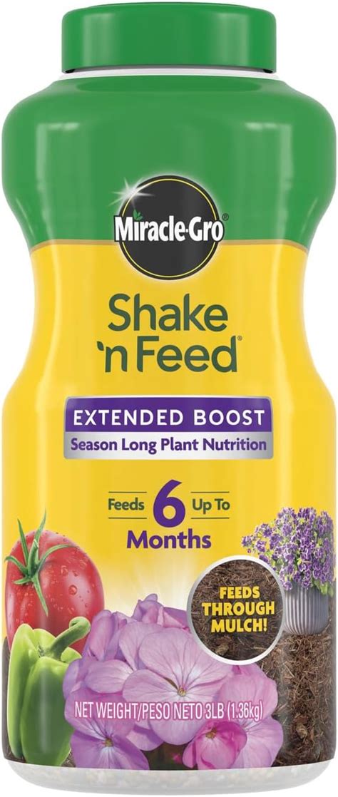 Miracle Gro Shake N Feed Extended Boost Fertilizante Para Plantas