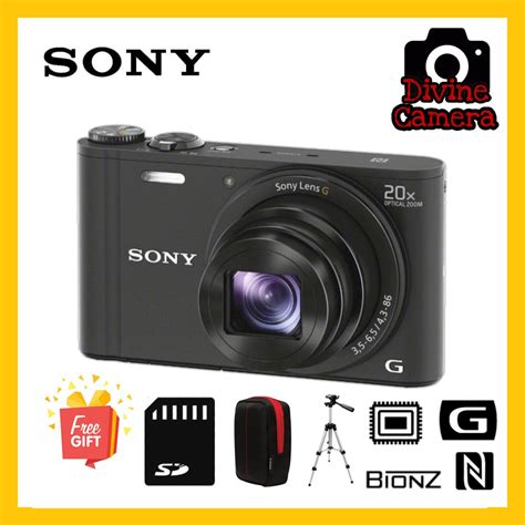 Sony Cyber Shot Dsc Wx350 Digital Camera Black Shopee Malaysia