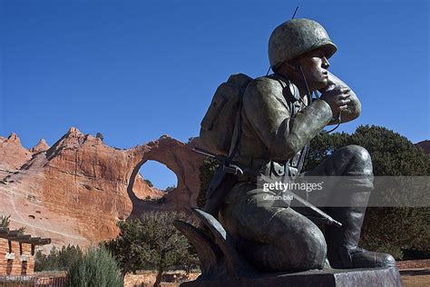 Navajo Code Talker Monument In Window Rock Navajo Reservation Arizona News Photo Getty Images